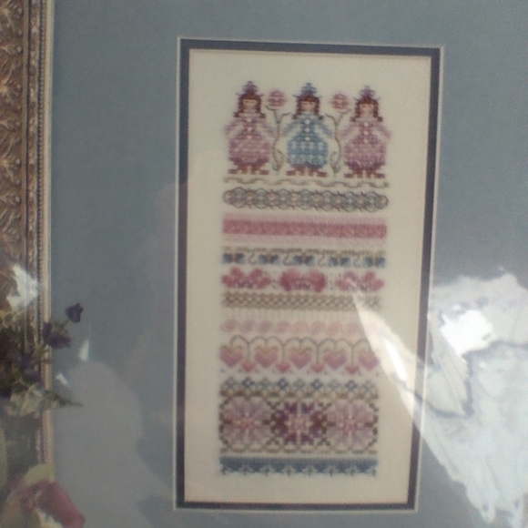 New Just Nan Schoolgirl Basics Cross Stitch Pattern Embellishment Bead Kit OOP - Picture 2 of 3